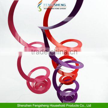 Coloured Hanging Swirls Party Decorations Multi Birthday Wedding Baby Shower photo-5