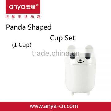 D715-A Creative Animal Panda Shaped Plastic Melamine Cups Set(1 Cup)