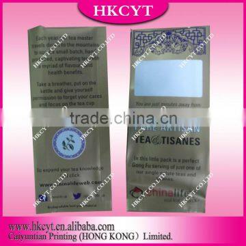 High Wholesale Custom Printed Empty Vacuum Tea & Coffee Bag photo-5