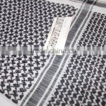 advertising comfortable keffiyeh scarf with 100% cotton