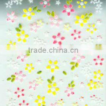 beautiful color snow cheap nail stickers