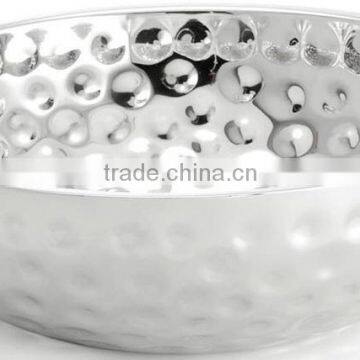 Aluminum Hammered Bowl