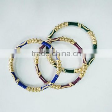 Bangle, Fashion Jewelry Designs Enamel Bangle, Bangle Bracelet Jewelry PT1527