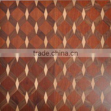 3D wood flooring art parquet medallion wood flooring