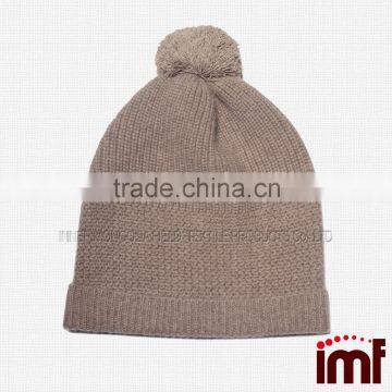 Cashmere Handmade Pom Pom Beanies Hat For Men photo-2