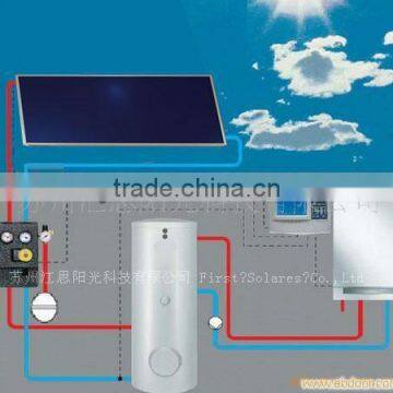 Solar Wall-hanged energy saving solar products with Stainless steel solar water tank