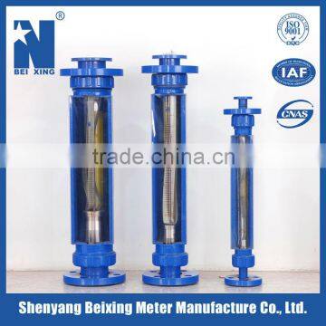 LZBS glass tube water /chemical rotameter/ flow meter