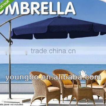 NEW OUTT 3 METER CANTILEVER OUTDOOR UMBRELLA PATIO GARDEN MARKET SUN SHADE BEIGE photo-4