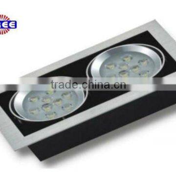 18W Aluminum 6063 LED grille light shell