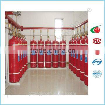 pipe type FM200 valve fire extinguishing system /HFC-227ea gas fire extinguisher