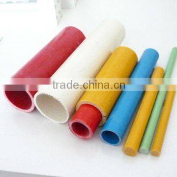 Pultruded fiberglass pole, glass fiber hollow pole, round or rectangular