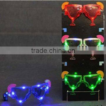 led flashing glasses