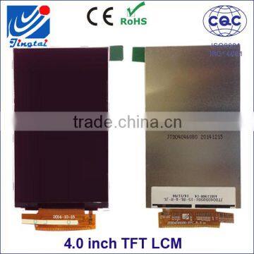 Hot products 4.0 inch tft lcd module display with Portrait type 480*800, custom mobile phone lcd screen