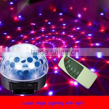 Beautiful mini led usb disco ball with mp3