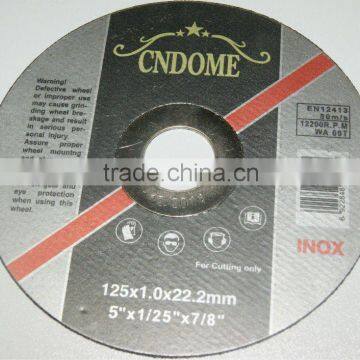 5'' cutting disc diameter 125mm