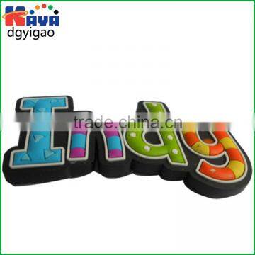 3d PVC Fridge Magnet Words for Company Promo Gifts photo-2