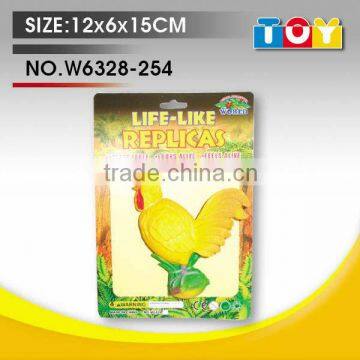 Special Design TPR Soft Animal Rooster Plastic Toy