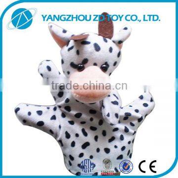 wholesale gift new style kids plush stuffed hand puppets animals