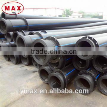 12inch SDR13.6 HDPE plastic pipe/Polyethylene pipe with fittings used in dredging