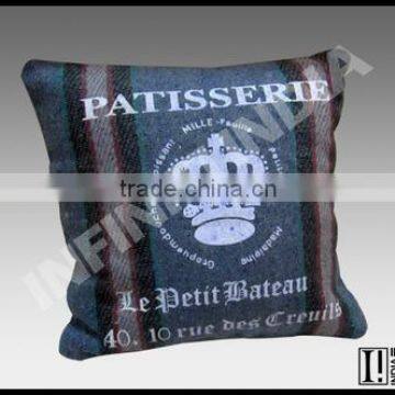 VINTAGE DECORATIVE PRINTED CUSHION,VINTAGE CUSHION