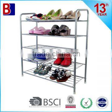 4 tiers iron Shoes shelf