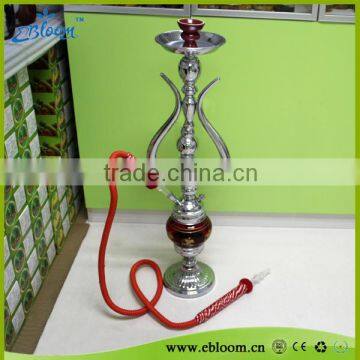 Alloy shaft with silver painting bottle big size hookah shisha