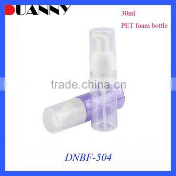 EMPTY 30ML PLASTIC FOAM PUMP BOTTLE, 30ML FOAM BOTTLE WITH PUMP