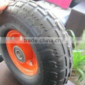 3.25/3.00-8 flat free new rubber foam wheel