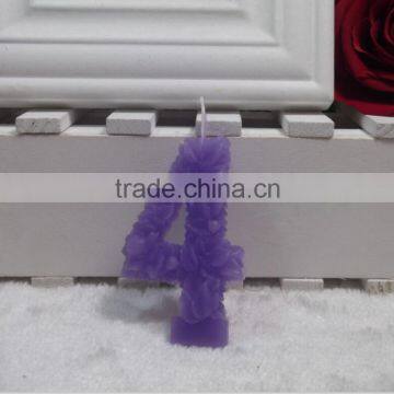 Carved Flower Scented Candle in Bulk/Wedding Scented Candle/Flower Yankee Candle photo-5