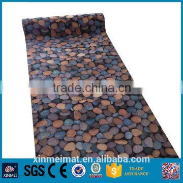 pebble design rubber floor made in china