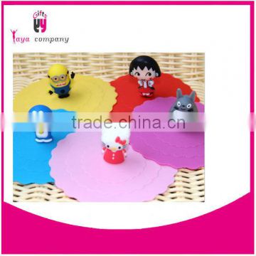 carton shaped silicone rubber cup cover