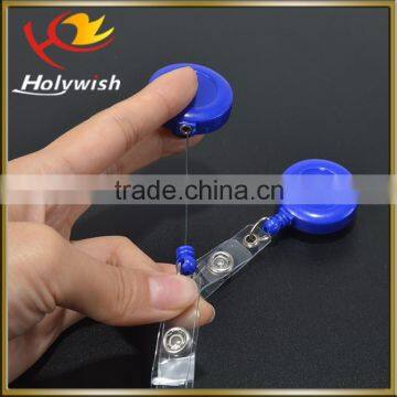 Cheap custom promotional item small retractable cable reel