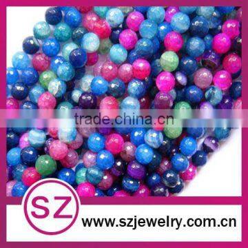 E66 semi-gemstone wholesale agate beads