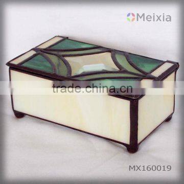 MX160019 custom wholesale stained glass jewelry box for promotion gift sets