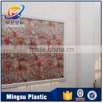 China wholesale websites 600x600 price pvc wall panel for indoor decoration,office