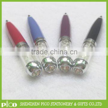 Promotional Glitter Diamond Crystal Ball Pen With Custom Logo For Wholesale Crystal Gift photo-3