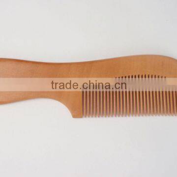 2013 various designs pine wood hair comb