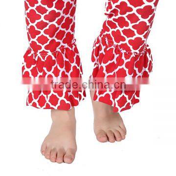 Wholesale Hot Sale Children Girls Beauty Clothing Set Top & Pant With Ruffle photo-6