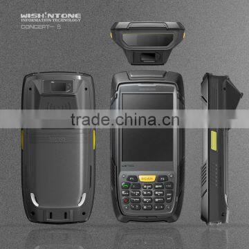 Bluetooth Fingerprint Handheld - RFID Barcode GPS