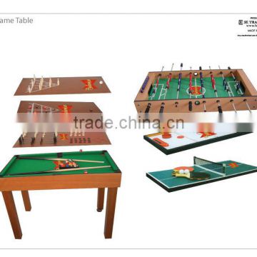 Hot sale 9in1 Multifunction Game Table size:137.5x73x88cm