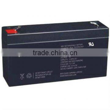 GB6-3.2 Energy Battery 6v 3.2ah 6v Dry Battery Dry Manufacturer 6v 3.2ah Lead Acid Battery Sexual Gel Solar Energy Accumulator