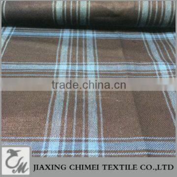 jiaxing yarn dyed grid of cotton denim for denim dangri