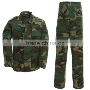 Wholesale BDU woodland army camouflage clothing uniform american military