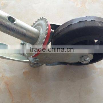 Industrial rubber Casters Scaffold fixed Caster 4inch