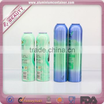 Packaging Aluminum Cosmetic empty Aerosol Can