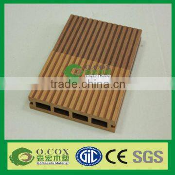 Europe Standard Outdoor Wood Plastic Composite WPC Hollow Decking