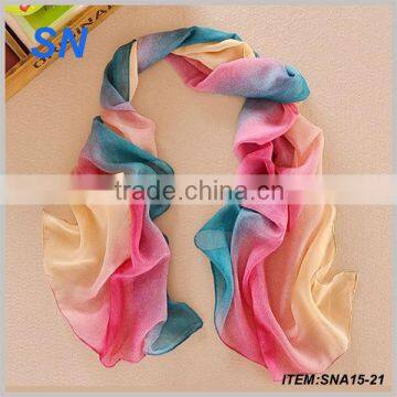 New design silk scarf wholesale china