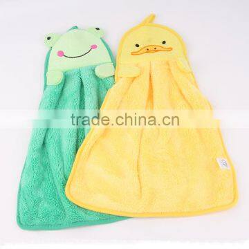 Double thickness Bath hanging hand towel