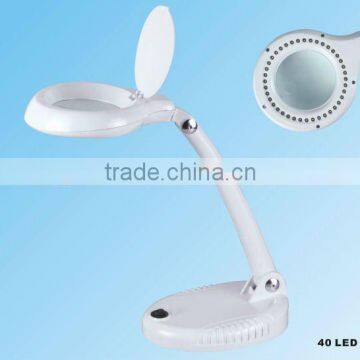 magnifying lamp with floor stand/magnifying lamp beauty/magnifying glass desk lamp