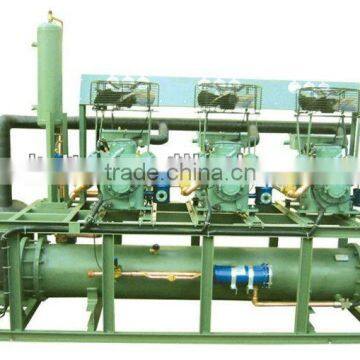 Top Quality Semi-hermetic Compressor Racks for Fruits, Vegetable and Meat, etc Cold Room Storage